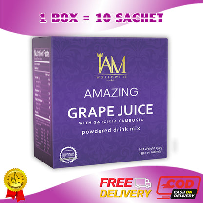 Amazing Garcinia Cambogia Grape Juice | 10 SACHETS | 10 DAYS PROGRAM